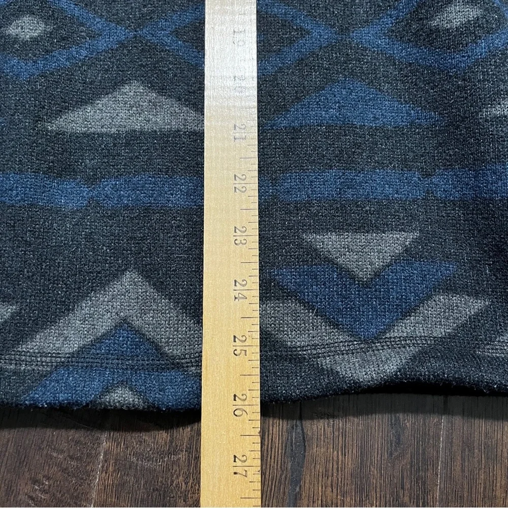 North Face Men’s Textured Cap Rock Southwest Patterned 1/2 Zip Pullover Size M - Picture 8 of 8